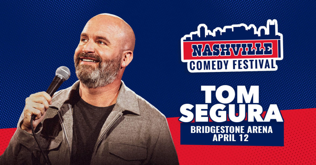 Tom Segura at the Bridgestone Arena as part of the Nashville Comedy Festival April 12