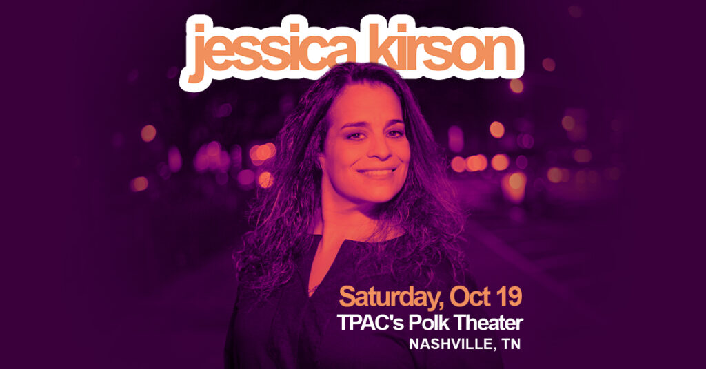 Jessica Kirson October 19 at TPAC