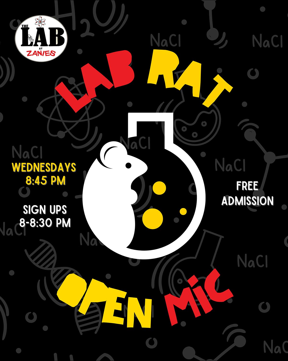 The Lab Rat Open Mic