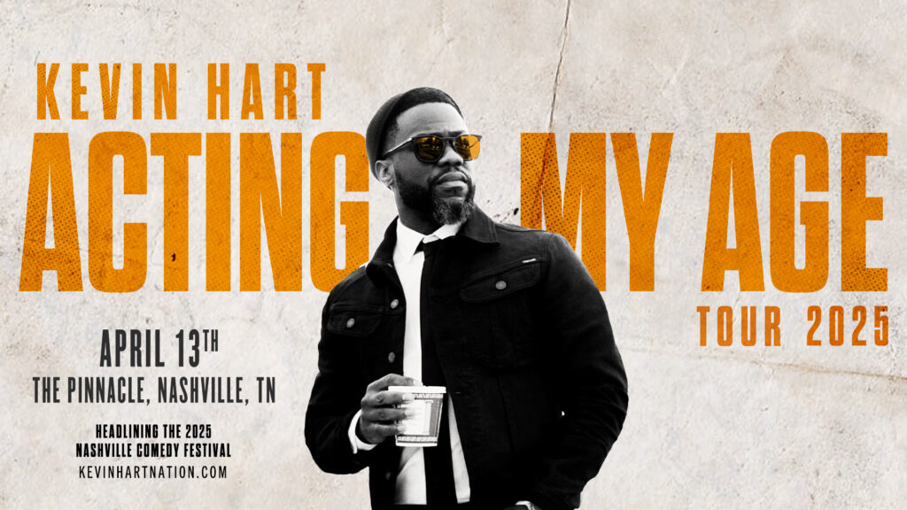 Kevin Hart April 13 at The Pinnacle as part of the Nashville Comedy Festival