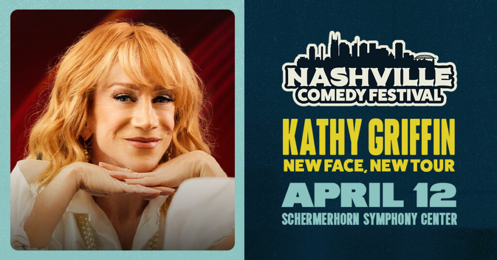 Kathy Griffin April 12 at the Schermerhorn Symphony Center as part of the Nashville Comedy Festival