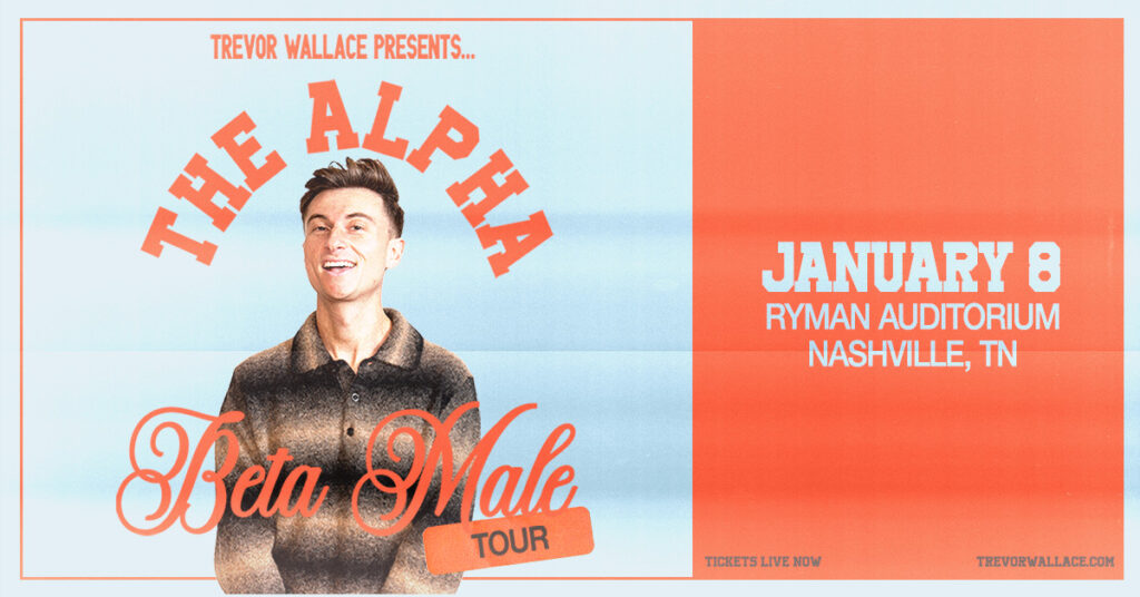 Trevor Wallace January 8 at the Ryman Auditorium