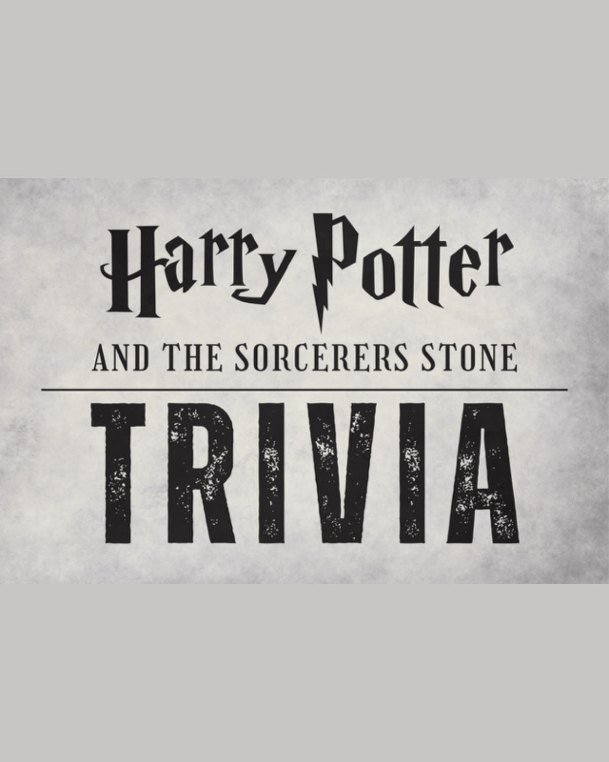 Book Club Trivia: Harry Potter