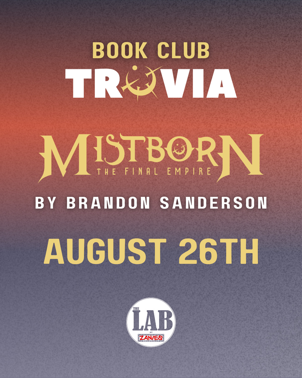 Book Club Trivia: Mistborn The Final Empire (Book 1) by Brandon Sanderson