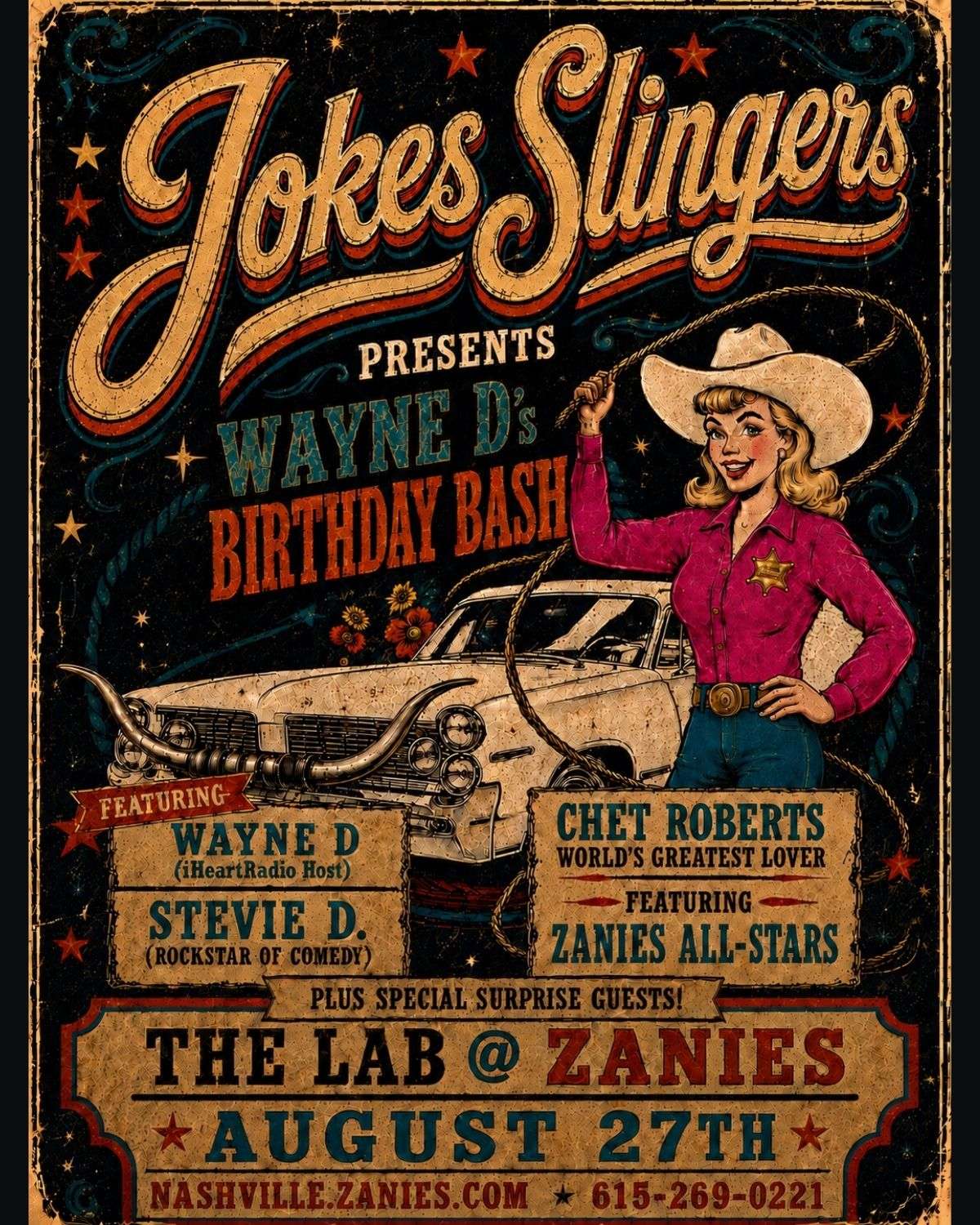 Joke Slingers Presents: Wayne D’S Bday Bash